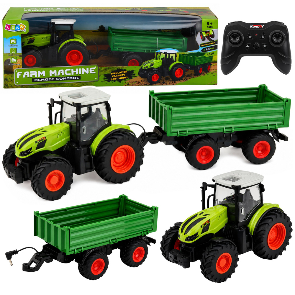 RC traktorius 1:24