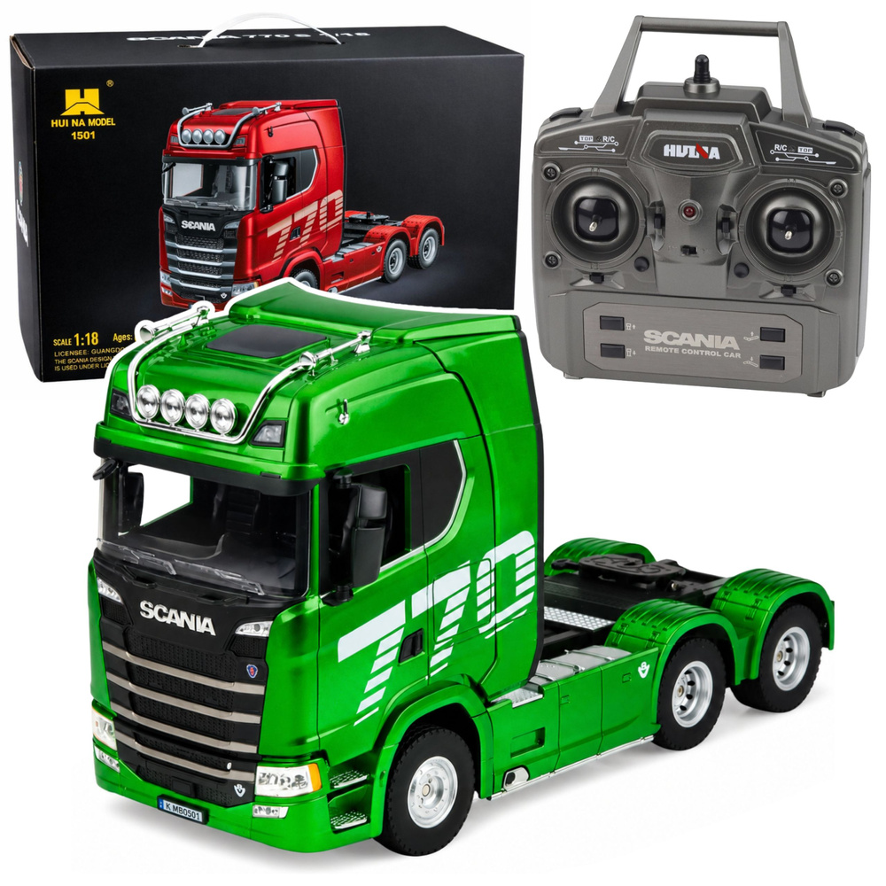 Nuotoliniu būdu valdomas Scania 770S 1:18