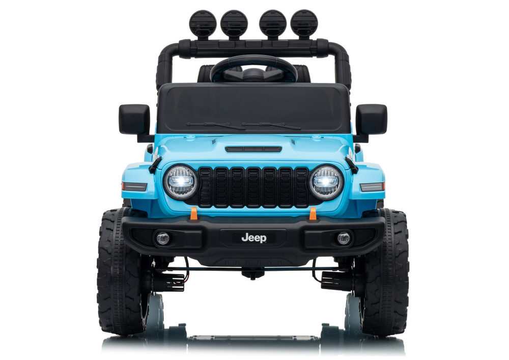 Akumuliatorinis automobilis Jeep Rubicon DK-JWR558 šviesiai mėlynas 2