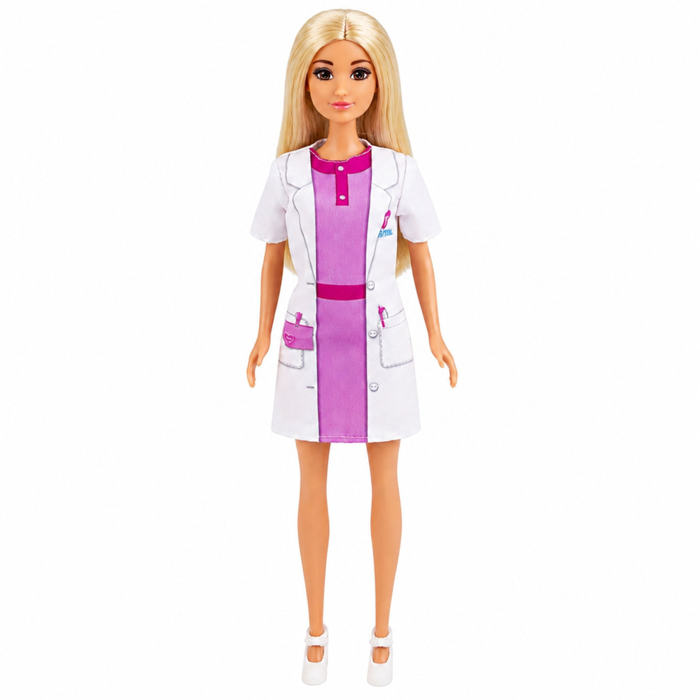 Lėlė Anlily Doctor (balta, rožinė) 2