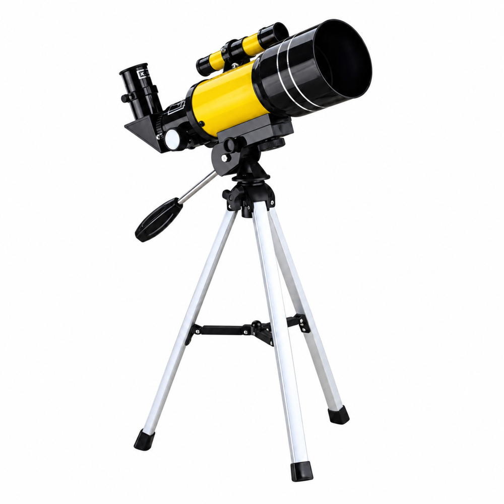 Astronominis teleskopas 70 mm, 150 k., geltonas 2