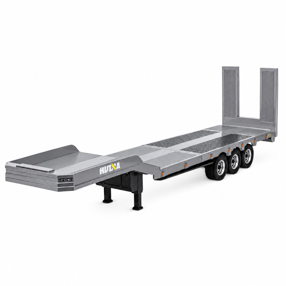 RC sunkvežimis Scania 770S su priekaba, sidabrinis, 1:18 2