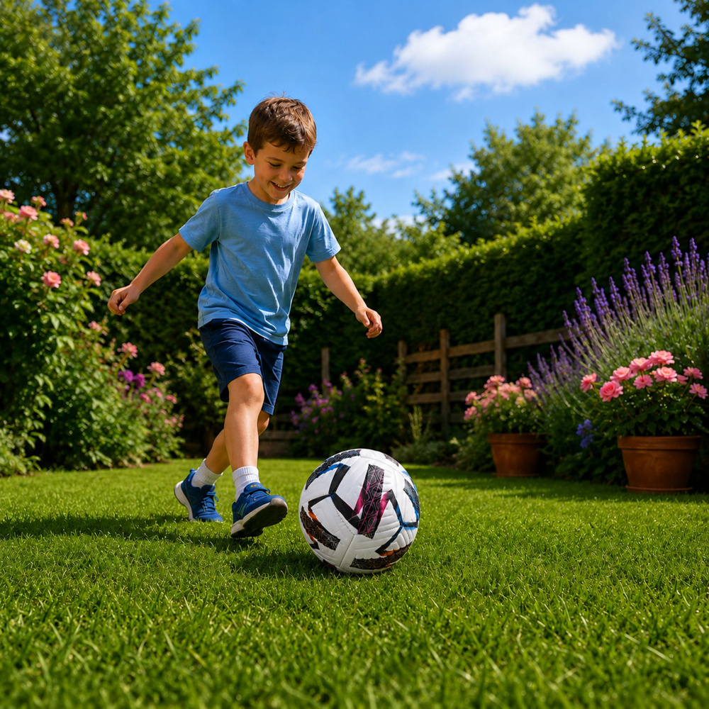 Futbolo kamuolys 22 cm 2
