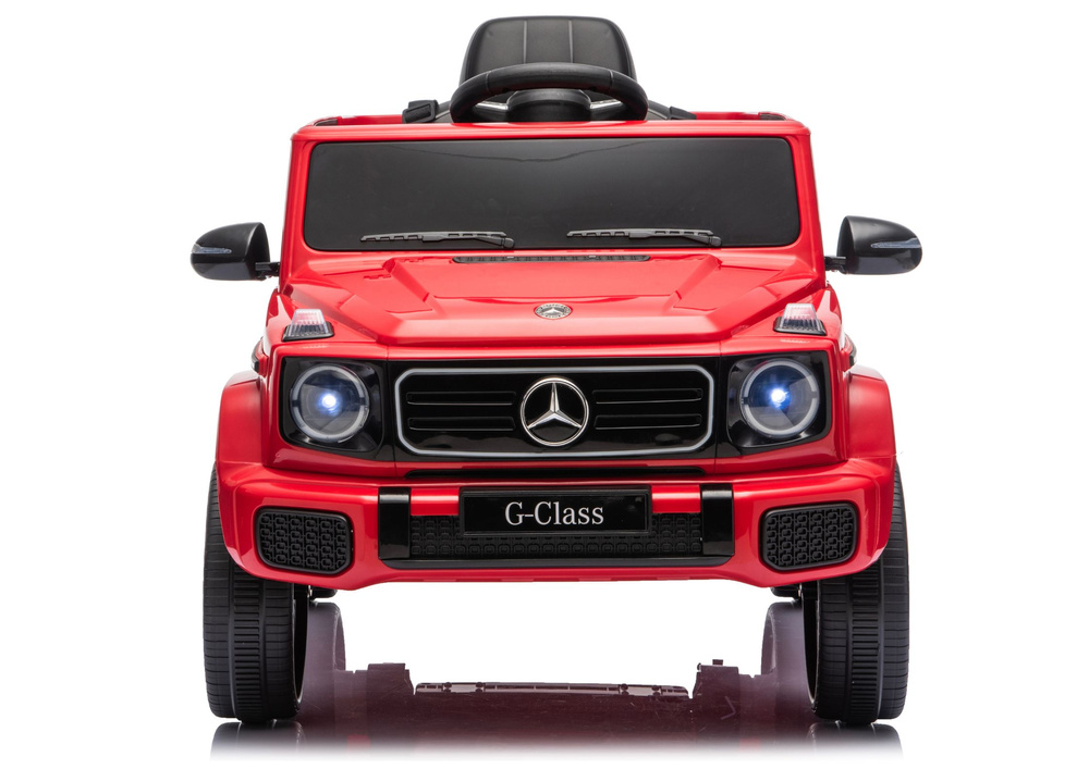 Elektromobilis Mercedes G 4x4 24 V raudonas 2