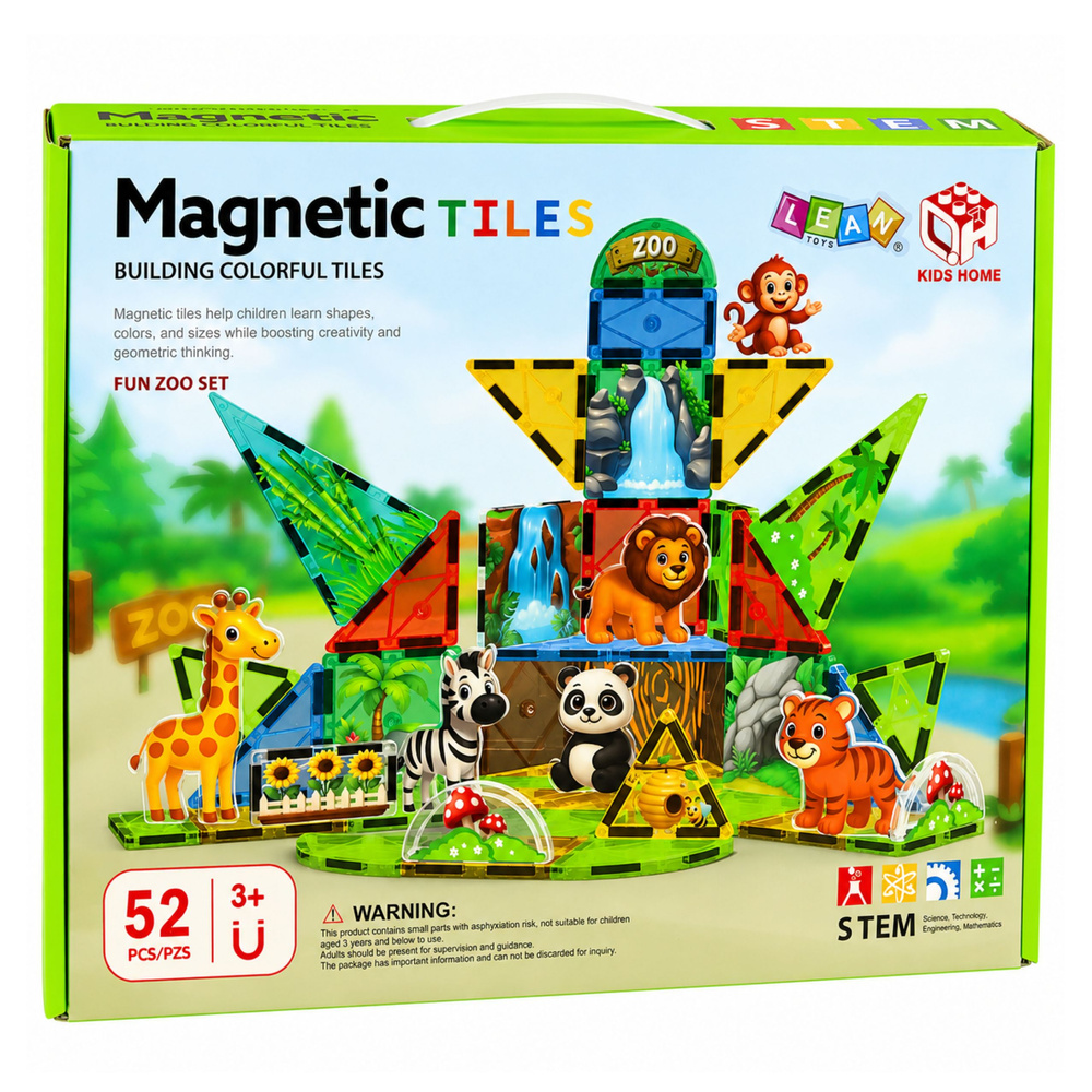 Magnetinės kaladėlės 52 vnt. 3