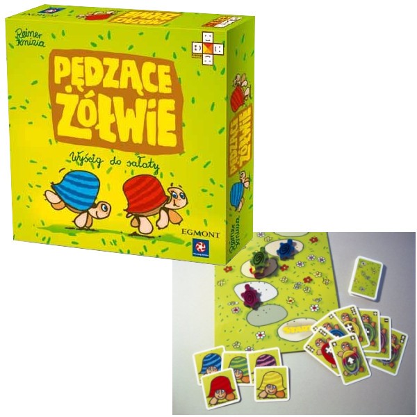 Kompiuterinis žaidimas stalo žaidimas pędzące žółwie