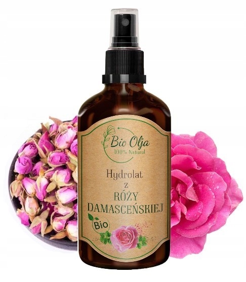 Bio olja hidrolatas iš damasko rožės eco 100ml