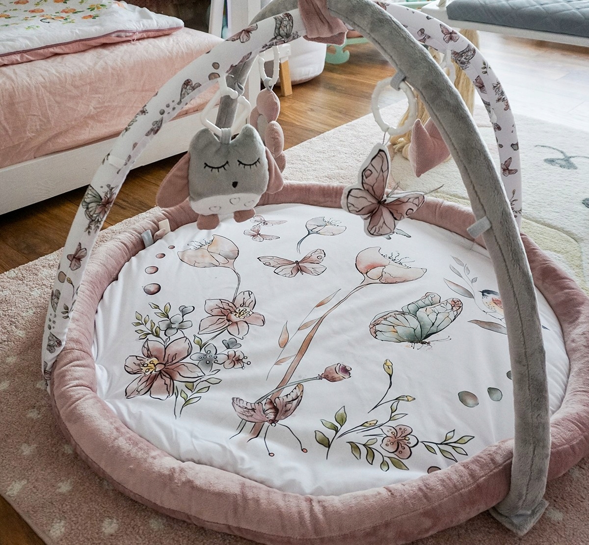 Babysteps nature lavinantis kilimėlis kūdikiams ,  jutiminiams žaidimams