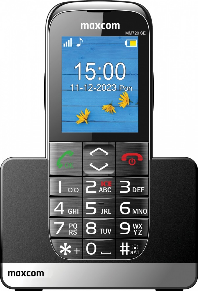 Telefonas maxcom mm 720 se telefonas