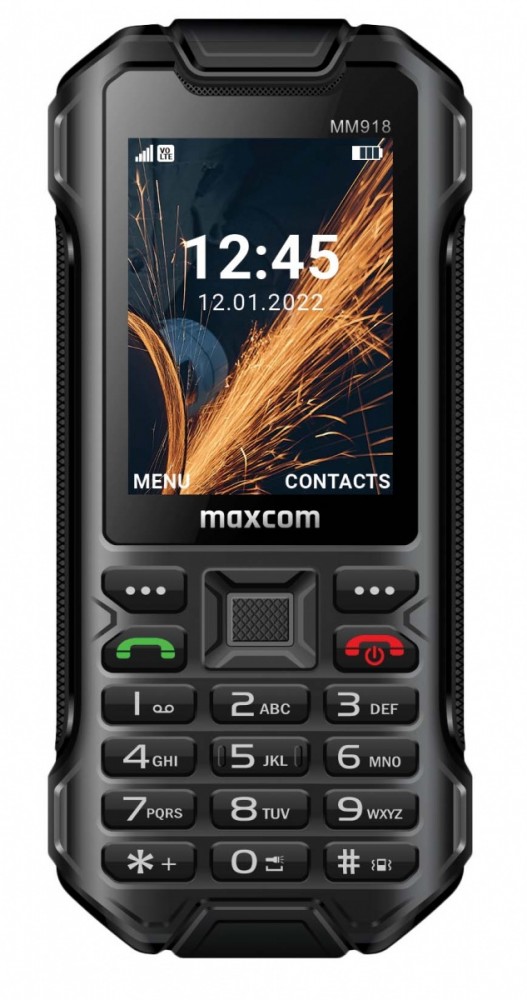 Telefonas maxcom strong mm918 black