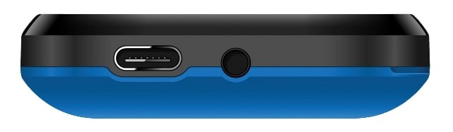 Telefonas maxcom mm135 black blue
