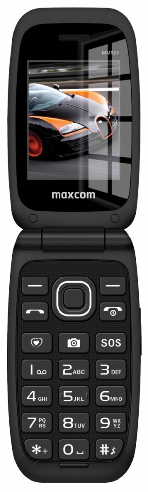 Telefonas maxcom comfort mm828 4g black