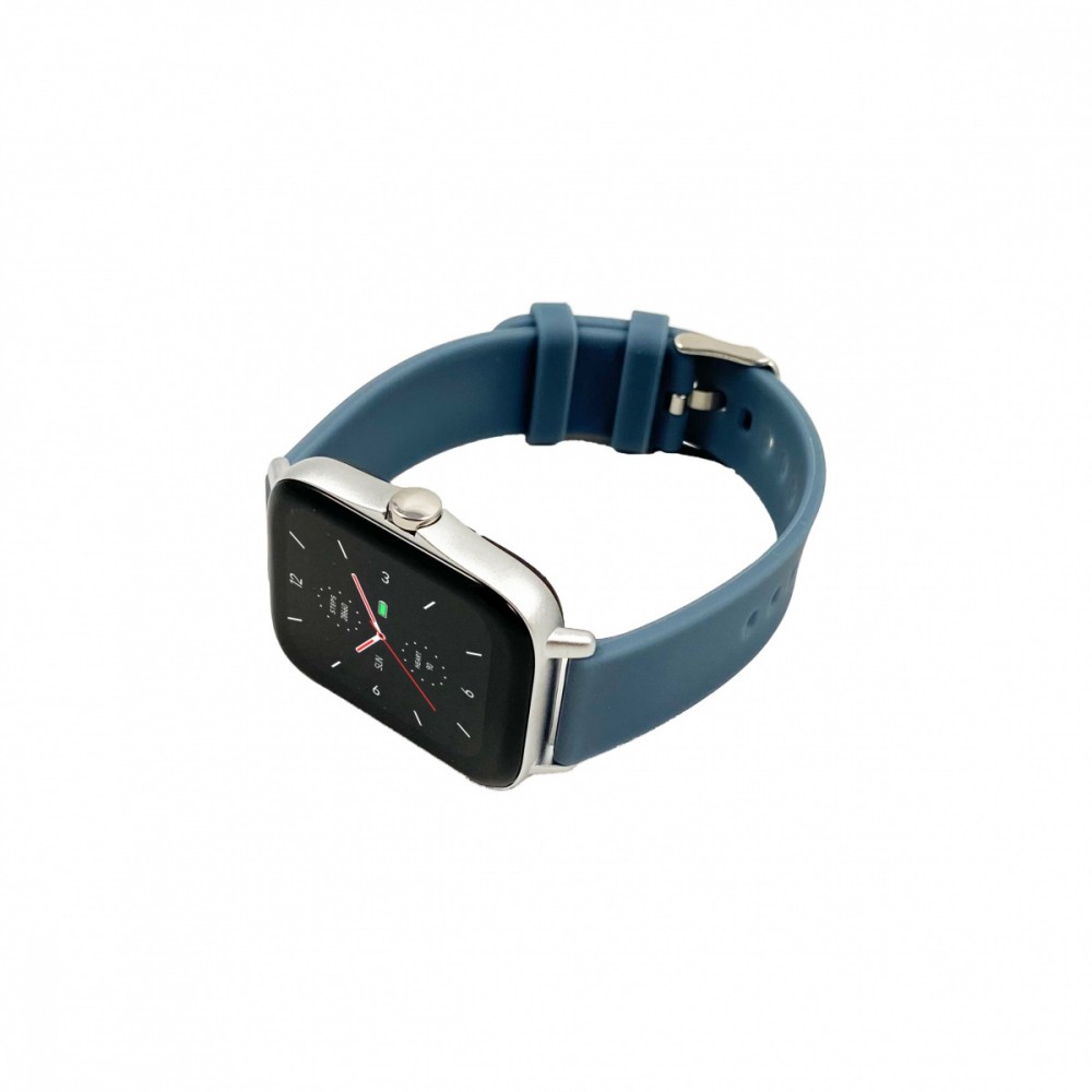 Išmanusis laikrodis maxcom smartwatch fit fw55 aurum pro sidabras – 5908235977126