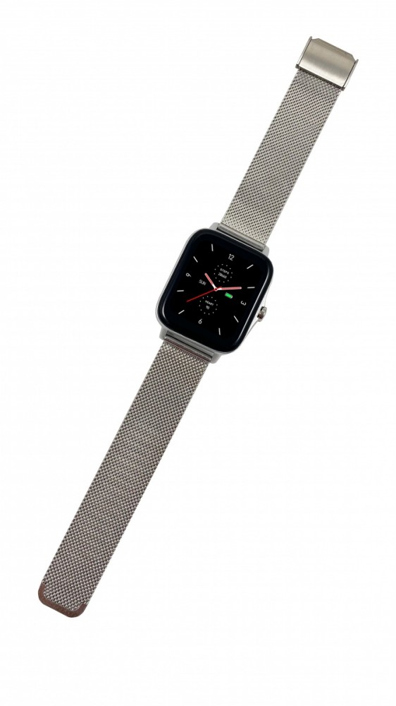 Išmanusis laikrodis maxcom smartwatch fit fw55 aurum pro sidabras – 5908235977126