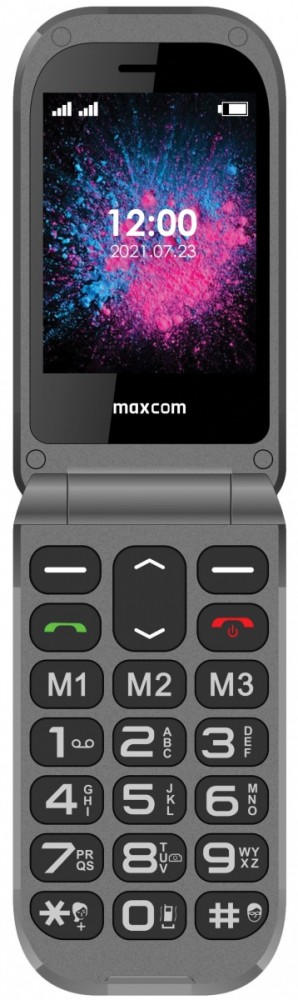 Telefonas maxcom mm827 4g black