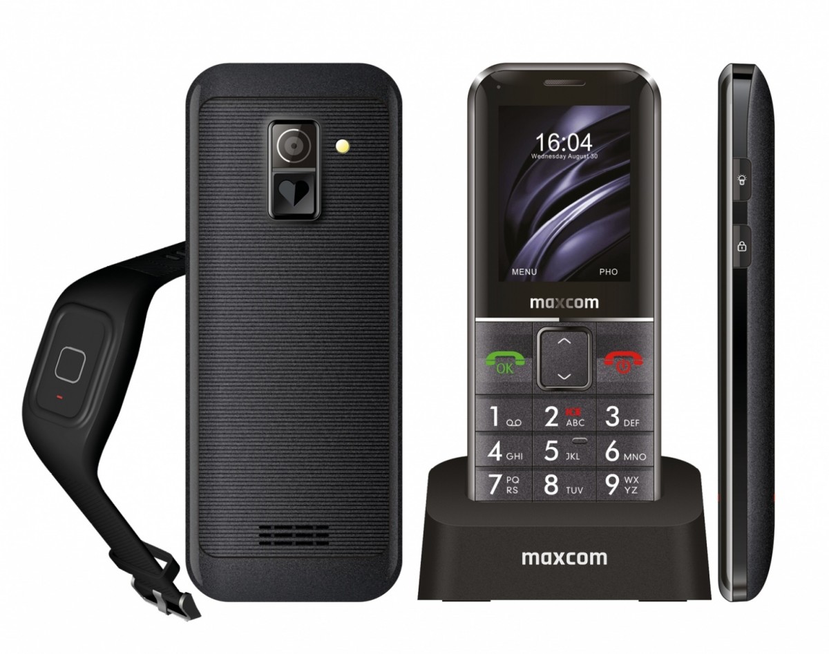 Telefonas maxcom comfort mm735 black