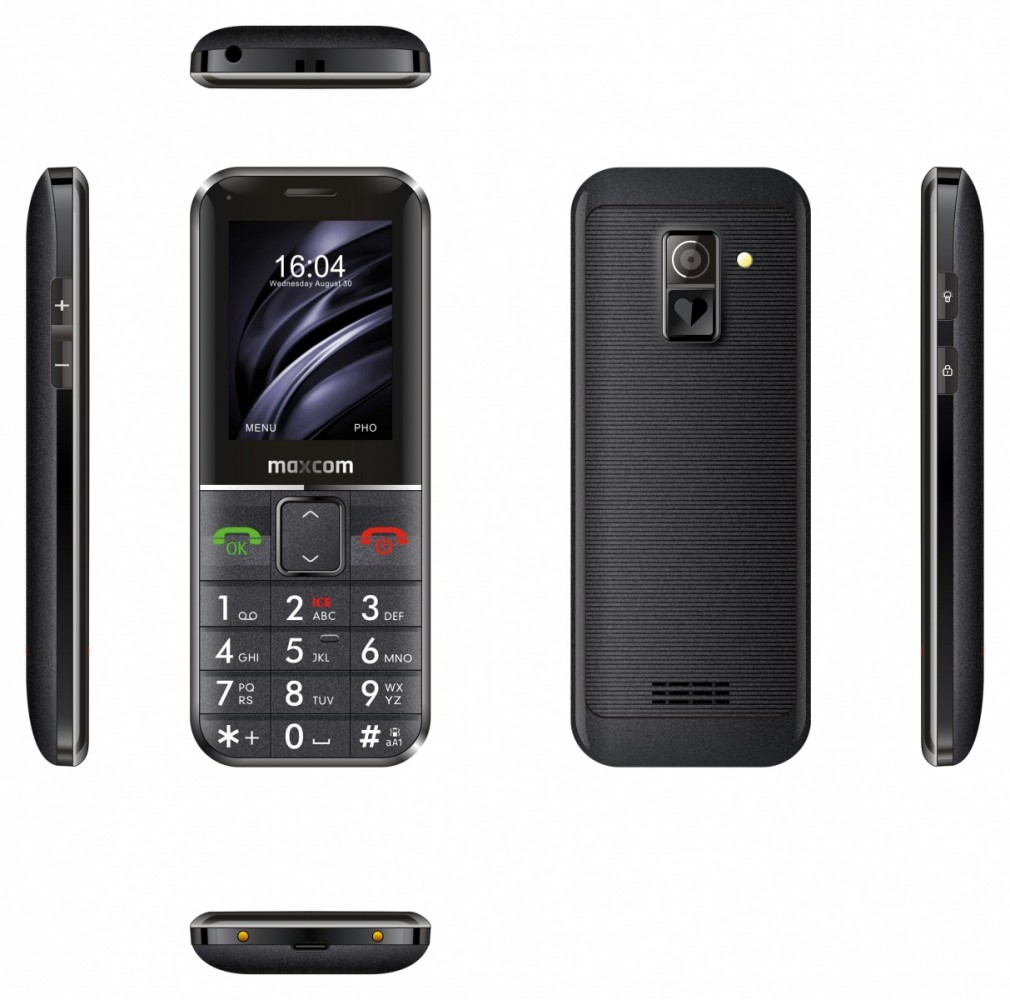 Telefonas maxcom comfort mm735 black