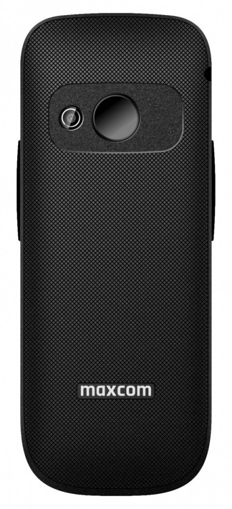 Telefonas MaxCom MM 724 Mobilusis Telefonas, 4GB, SOS Mygtukas, Dideli Klavišai, Juodas