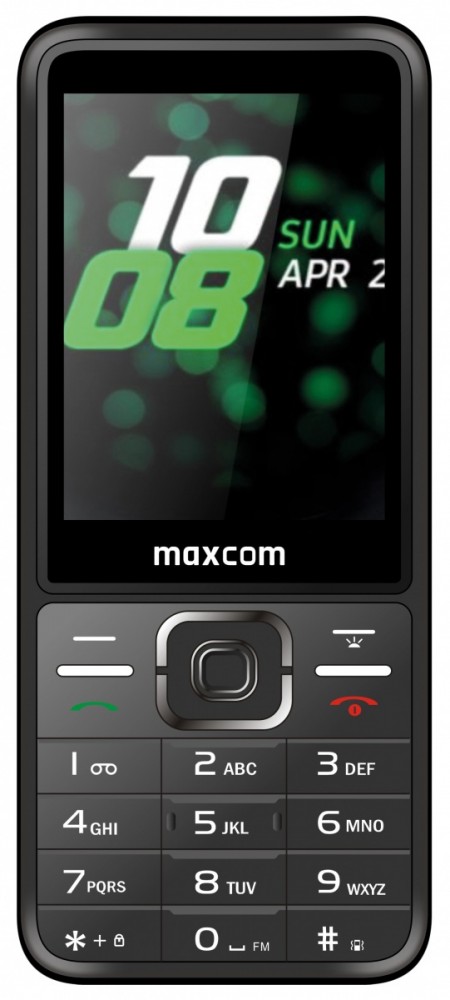 Telefonas maxcom mm244 classic, dual sim, black