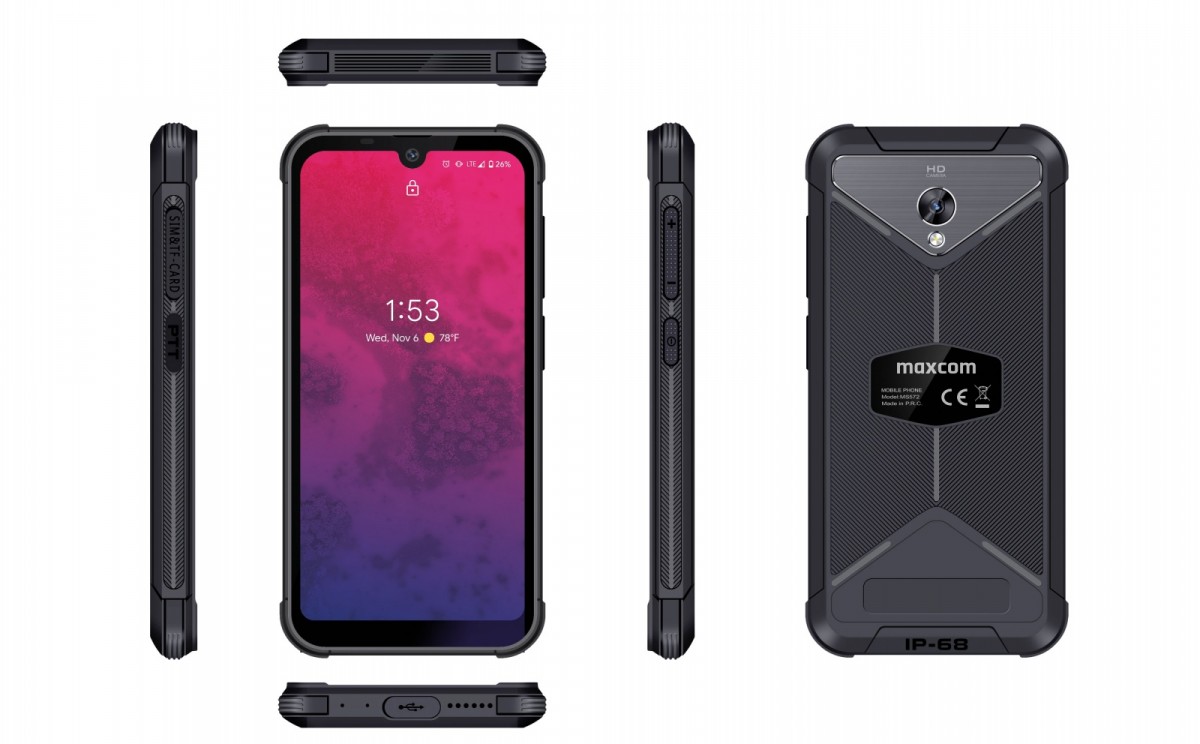 Telefonas maxcom dual sim 3/32gb maxcomms572nfc black