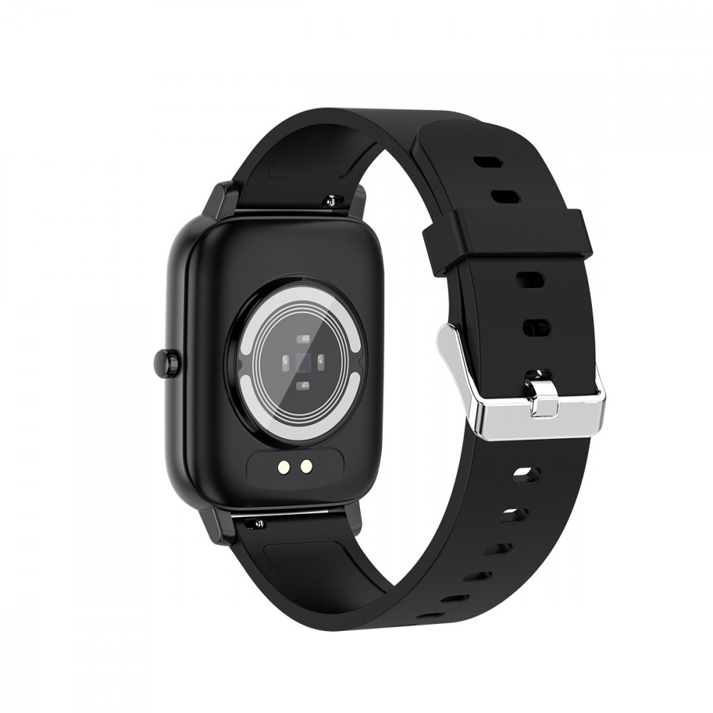 Išmanusis laikrodis maxcom smartwatch fit fw55 aurum pro black – 5908235977102