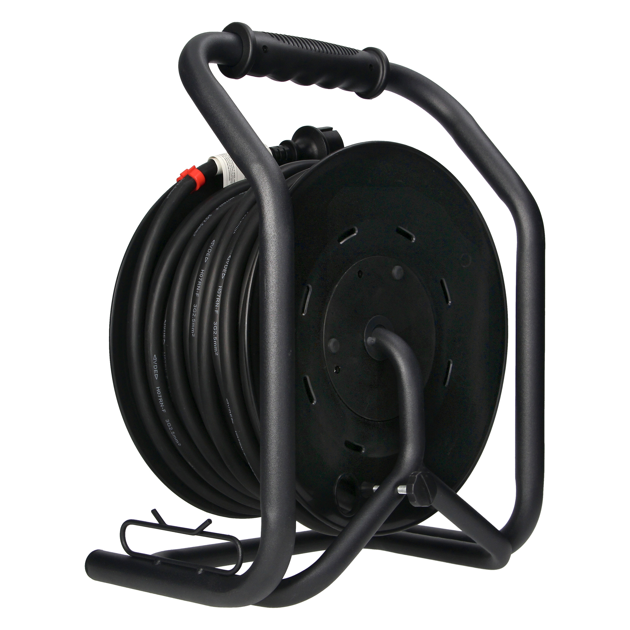 Mini ilgintuvas 4 lizdai 2p+z 15 m or-ae-1339/g(gs) schuko pilka