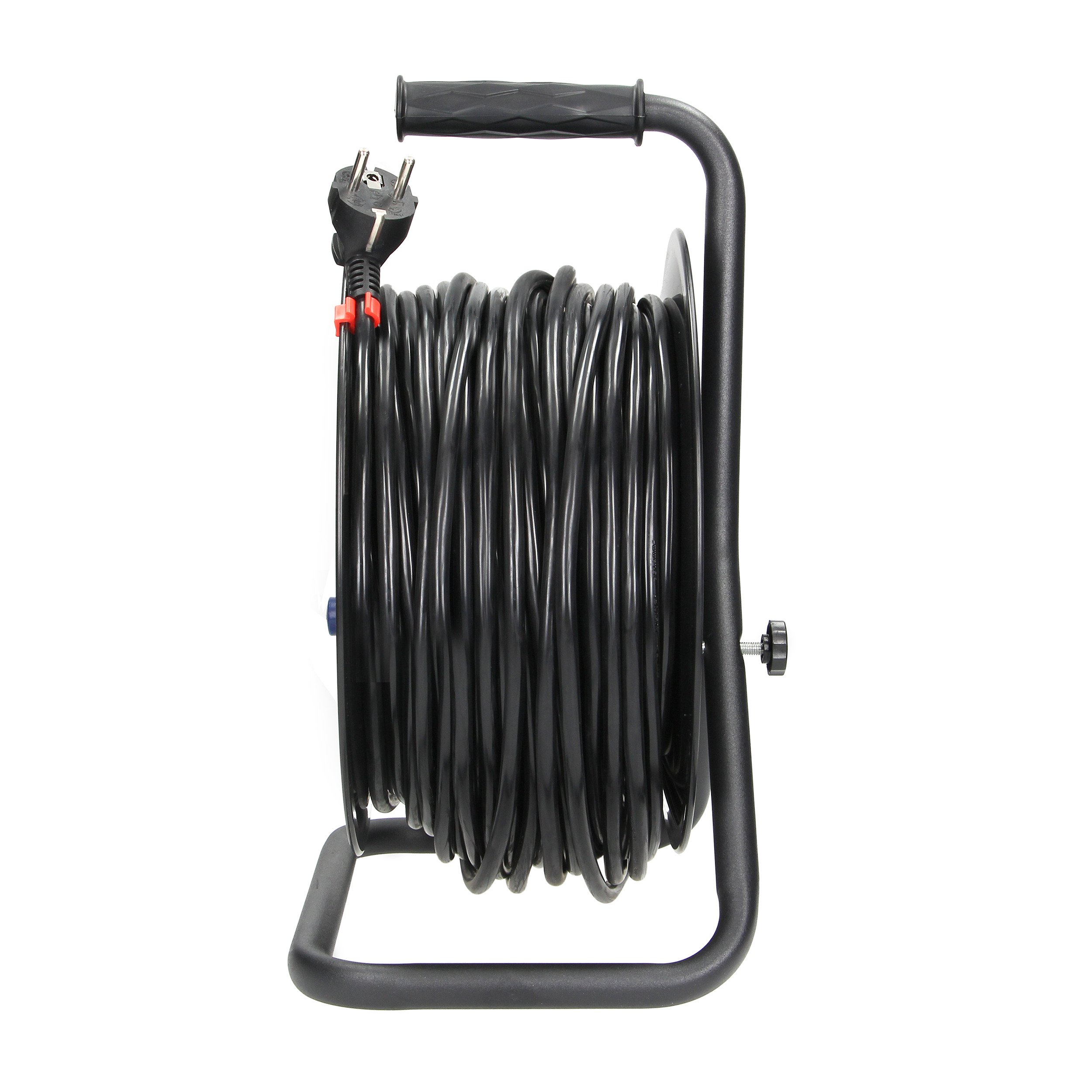 Mini ilgintuvas 4 lizdai 2p+z 15 m or-ae-1339/g(gs) schuko pilka