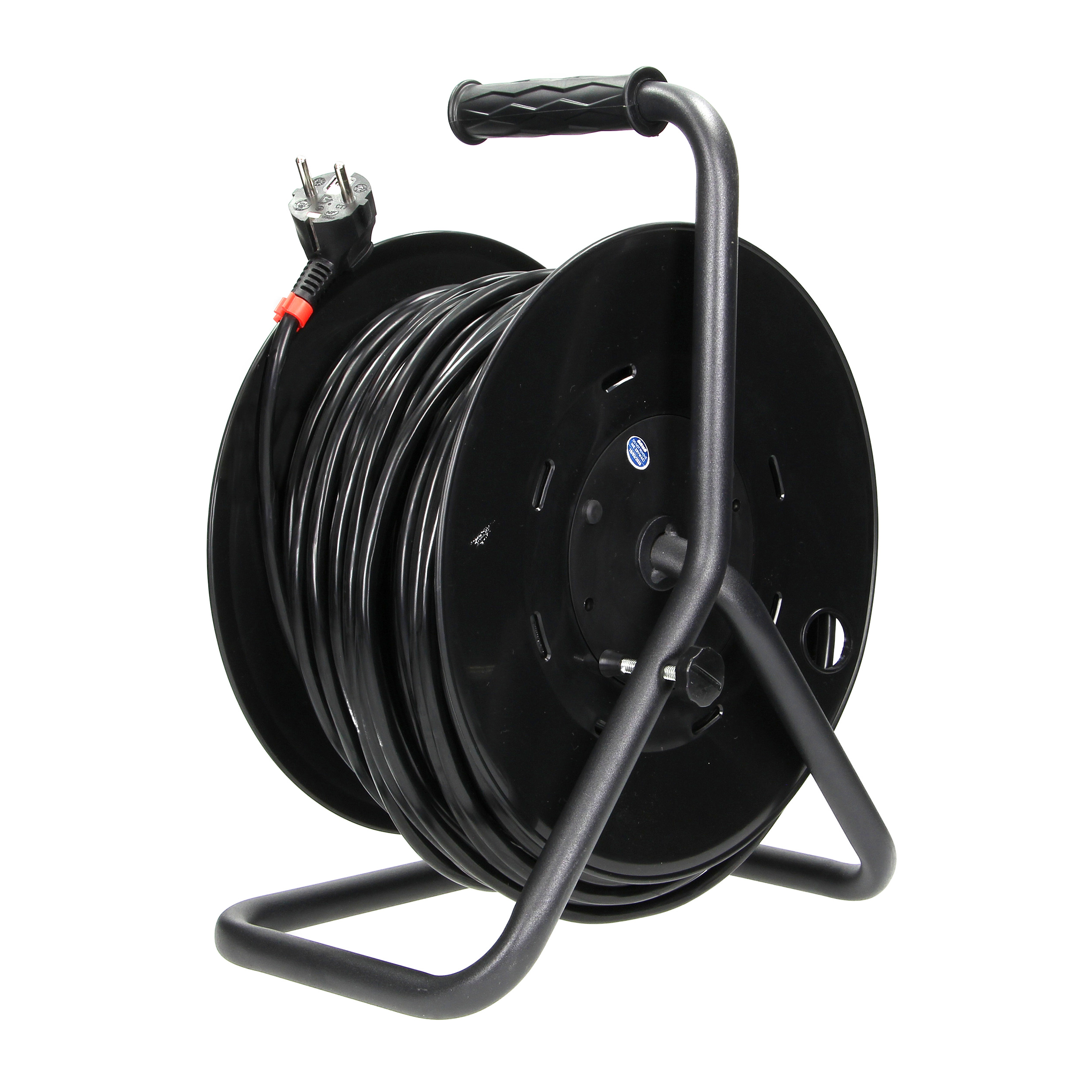Mini ilgintuvas 4 lizdai 2p+z 15 m or-ae-1339/g(gs) schuko pilka
