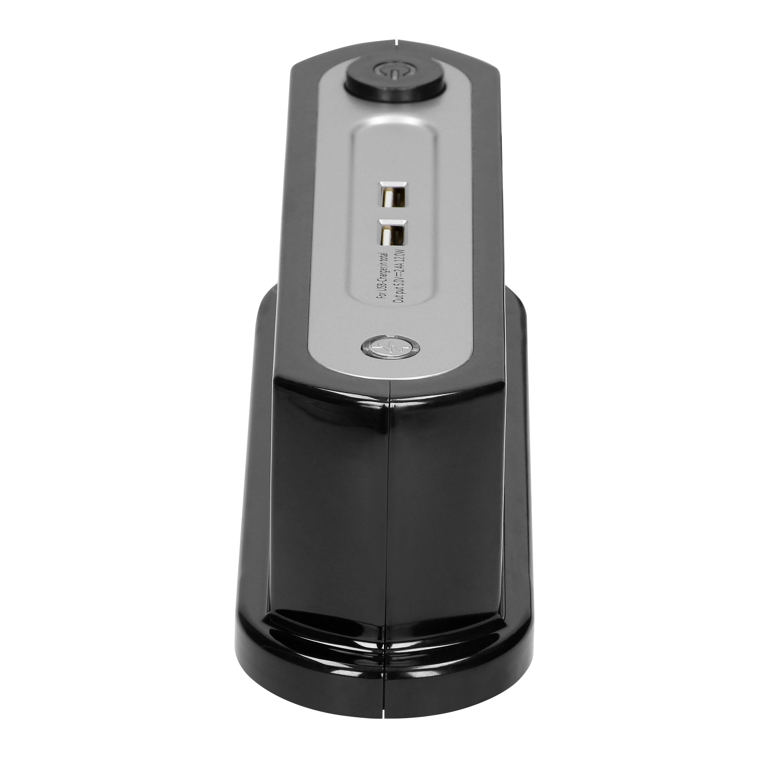 Stalinis maitinimo elementas 3x2p+z įkroviklis 2xusb or-ae-13190/b juodas, czarny