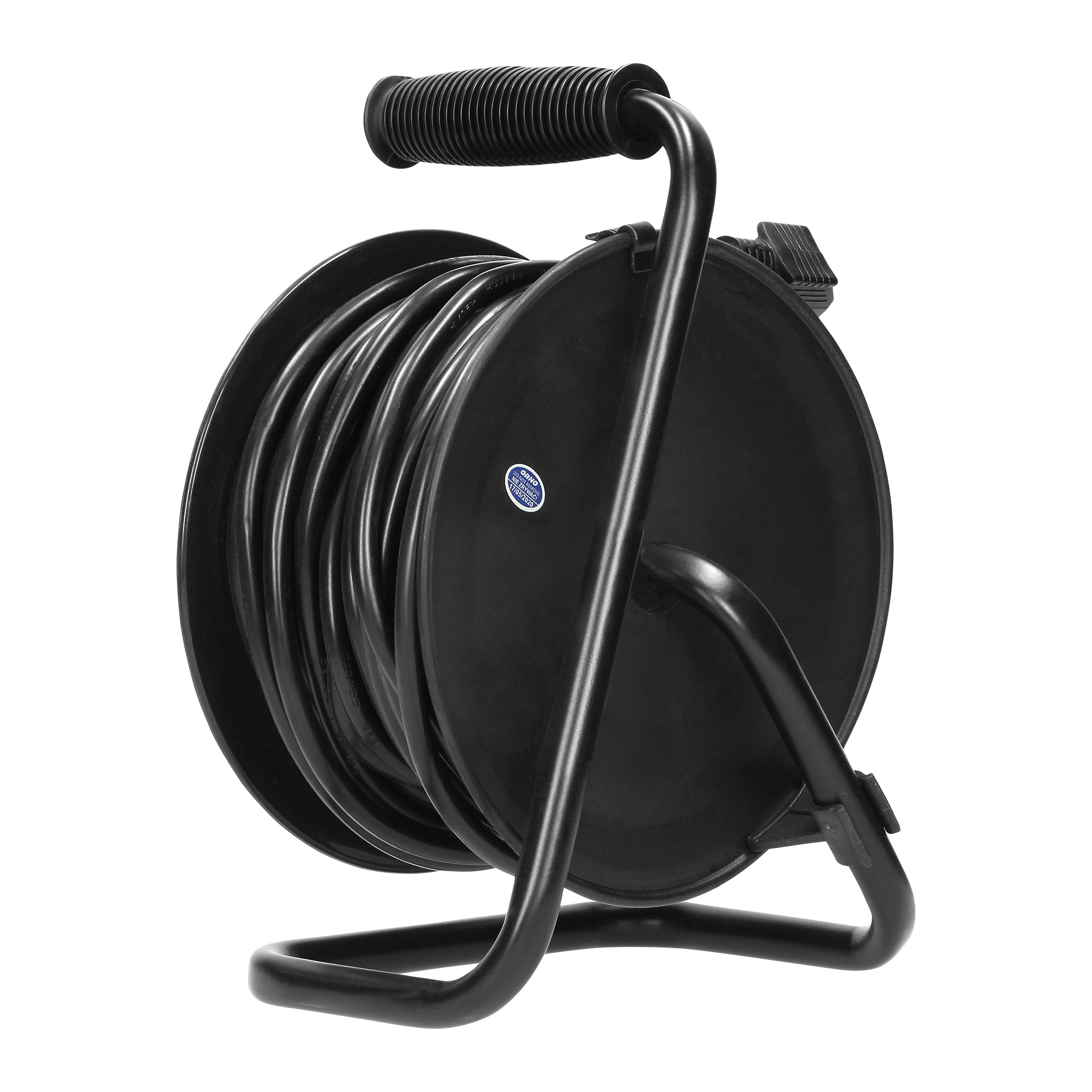 Mini ilgintuvas 4 lizdai 2p+z 15 m or-ae-1339/g(gs) schuko pilka