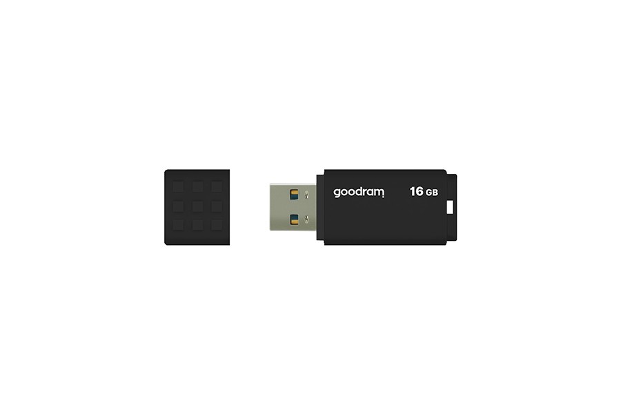 USB laikmena goodram usb 3.0 atmintinė 16 gb, juoda