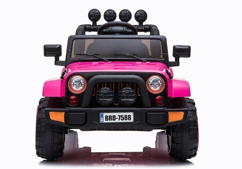 Brd-7588 rožinis – elektrinis vaikiškas automobilis