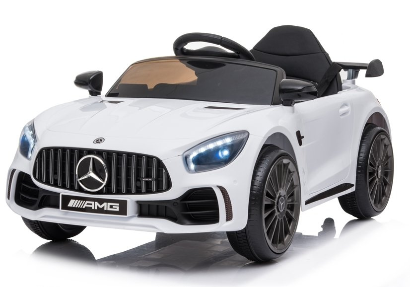 Elektromobilis mercedes amg gt r, baltas