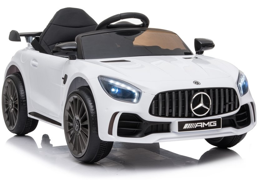 Elektromobilis mercedes amg gt r, baltas