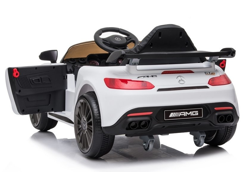 Elektromobilis mercedes amg gt r, baltas