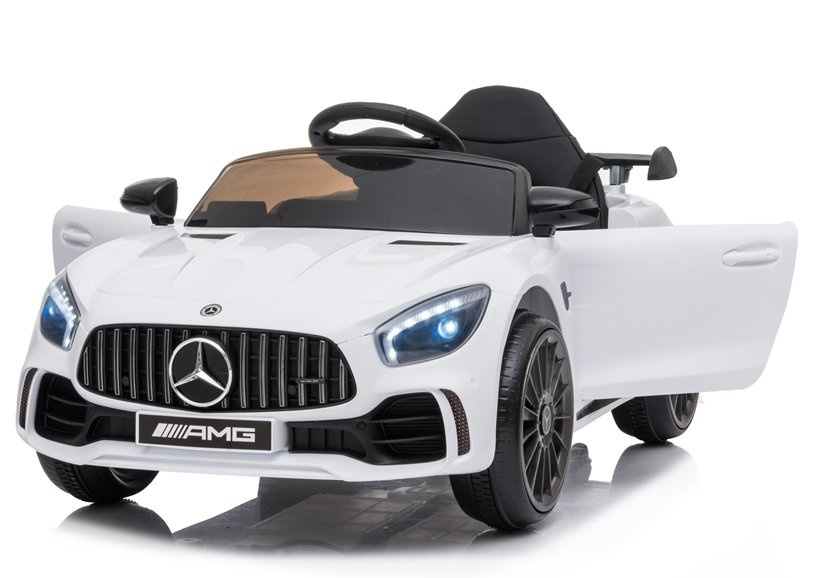 Elektromobilis mercedes amg gt r, baltas