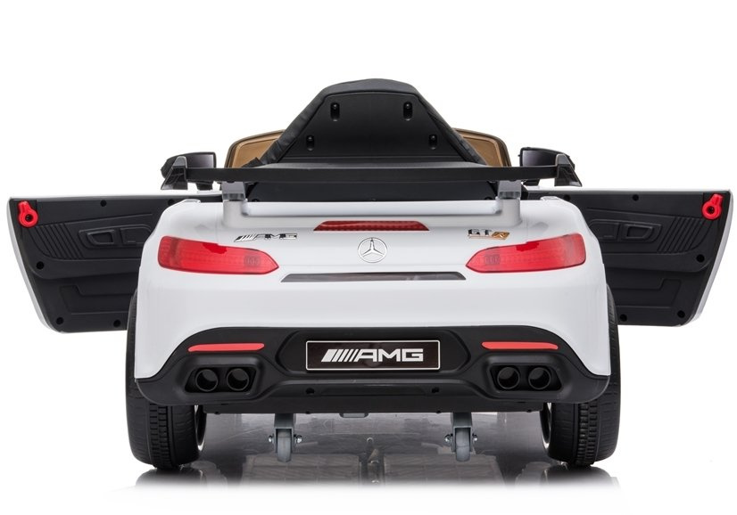 Elektromobilis mercedes amg gt r, baltas
