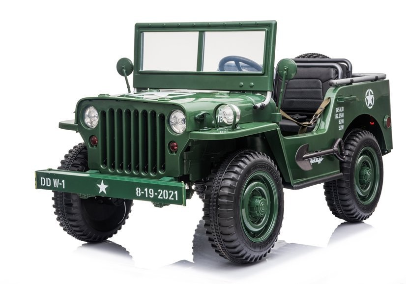 Elektromobilis vaikams jeep jh101, žalias