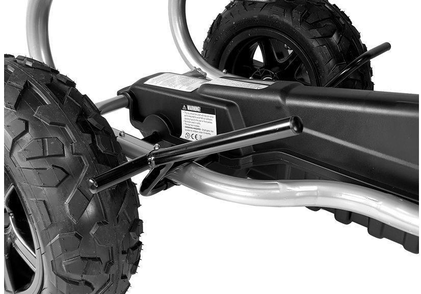 Gokartas su pedalais b012, juodas