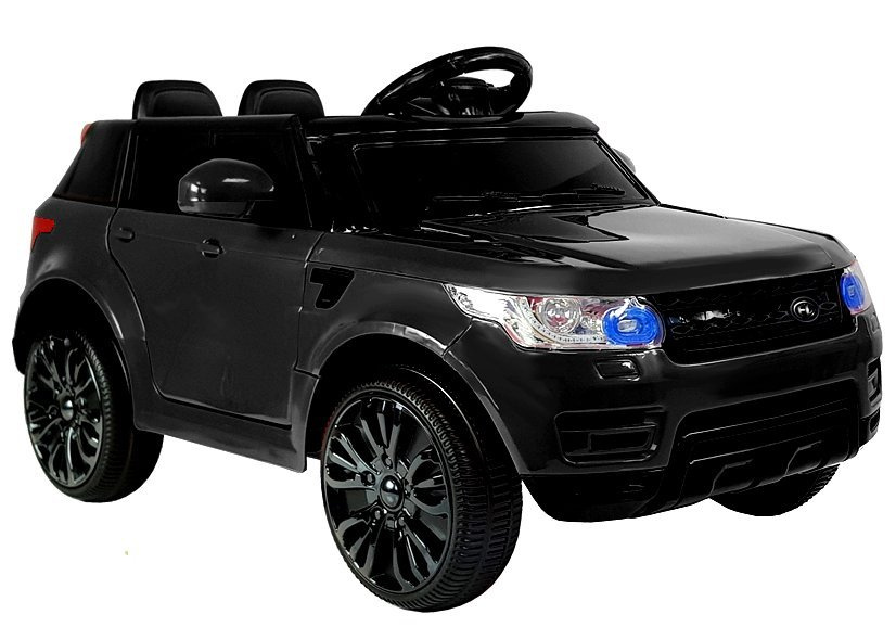 Dvivietis elektromobilis vaikams lean toys hl1638, juodas