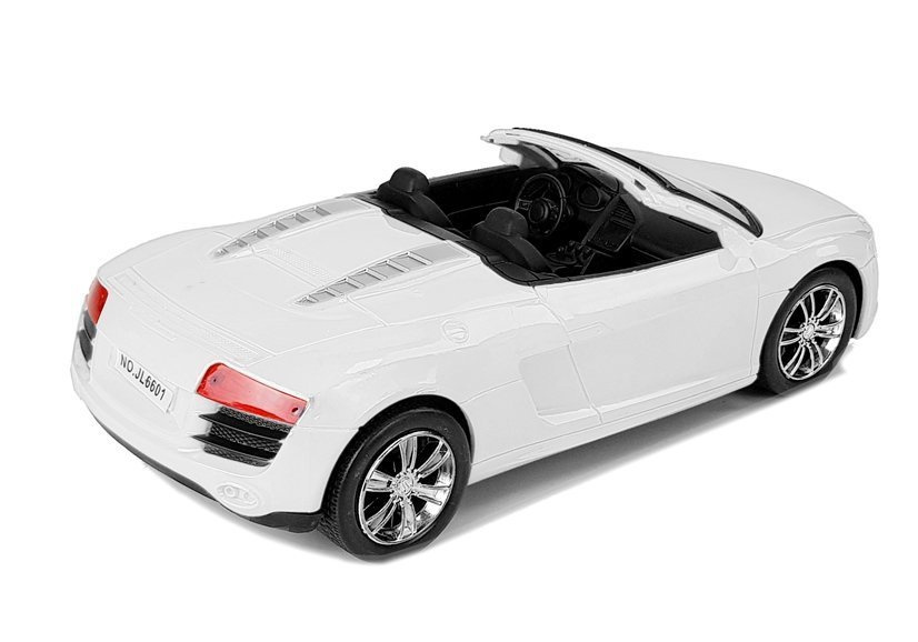 Žaislinis automobilis white 1:18, 1 vnt.