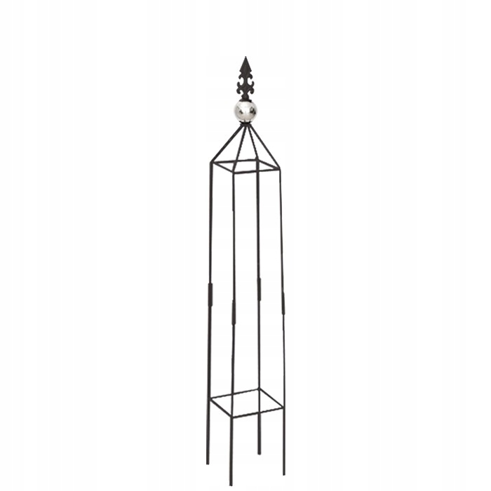 Metalinė sodo atrama Kvadratinė 79x12x12cm vijokliniams augalams
