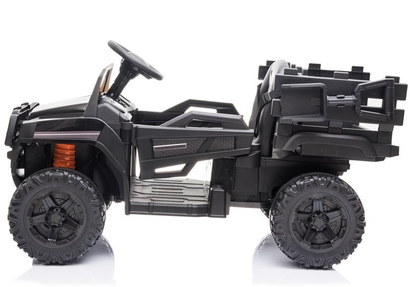 Vaikiškas elektrinis visureigis „farmer pick-up“ (modelis bdm0926, juodas)