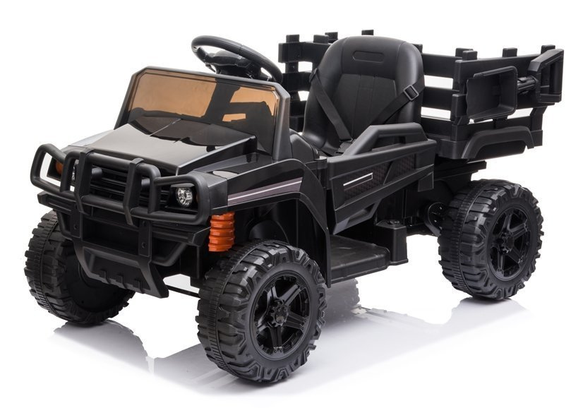 Vaikiškas elektrinis visureigis „farmer pick-up“ (modelis bdm0926, juodas)