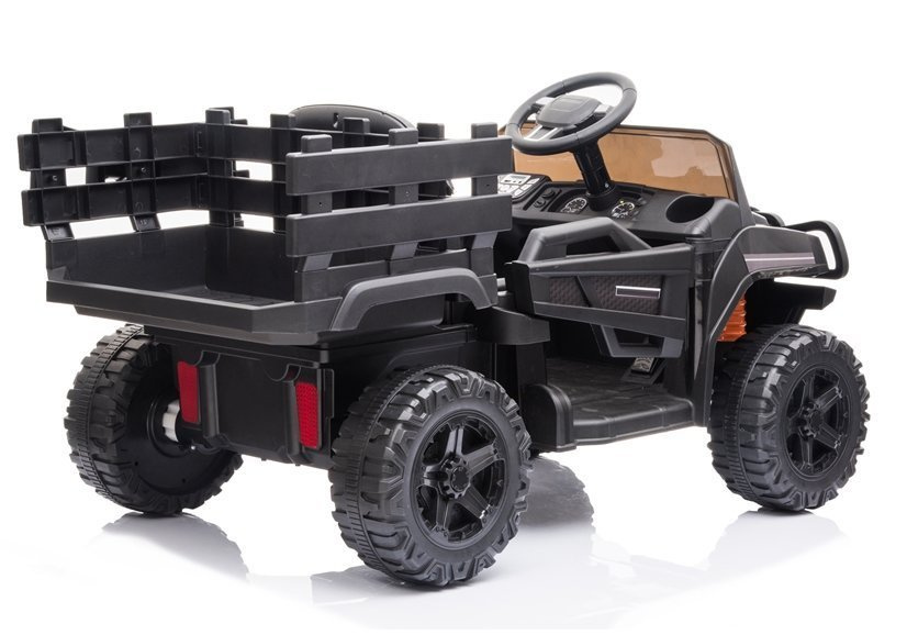 Vaikiškas elektrinis visureigis „farmer pick-up“ (modelis bdm0926, juodas)