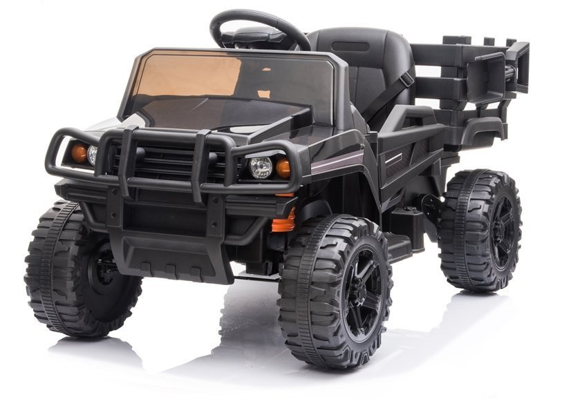 Vaikiškas elektrinis visureigis „farmer pick-up“ (modelis bdm0926, juodas)