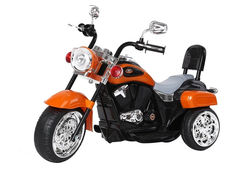 Elektrinis motociklas vaikams tr1501, oranžinis