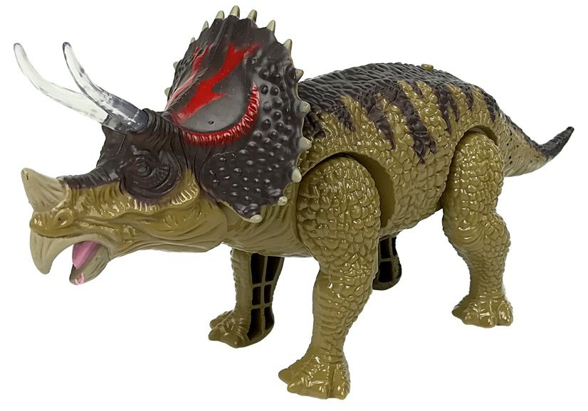Žaislinis triceratops dinozauras lean toys