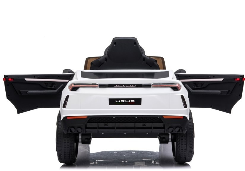 Vienvietis elektromobilis lamborghini urus bdm0923, baltas