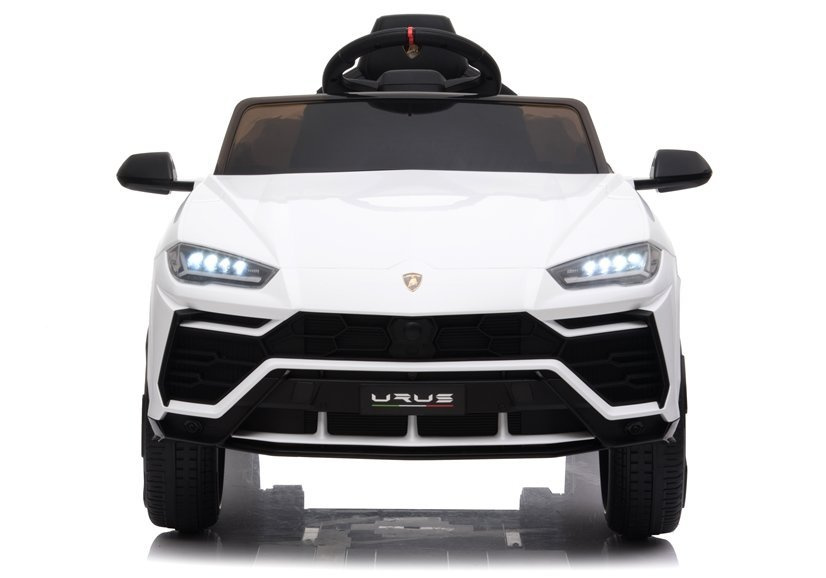 Vienvietis elektromobilis lamborghini urus bdm0923, baltas
